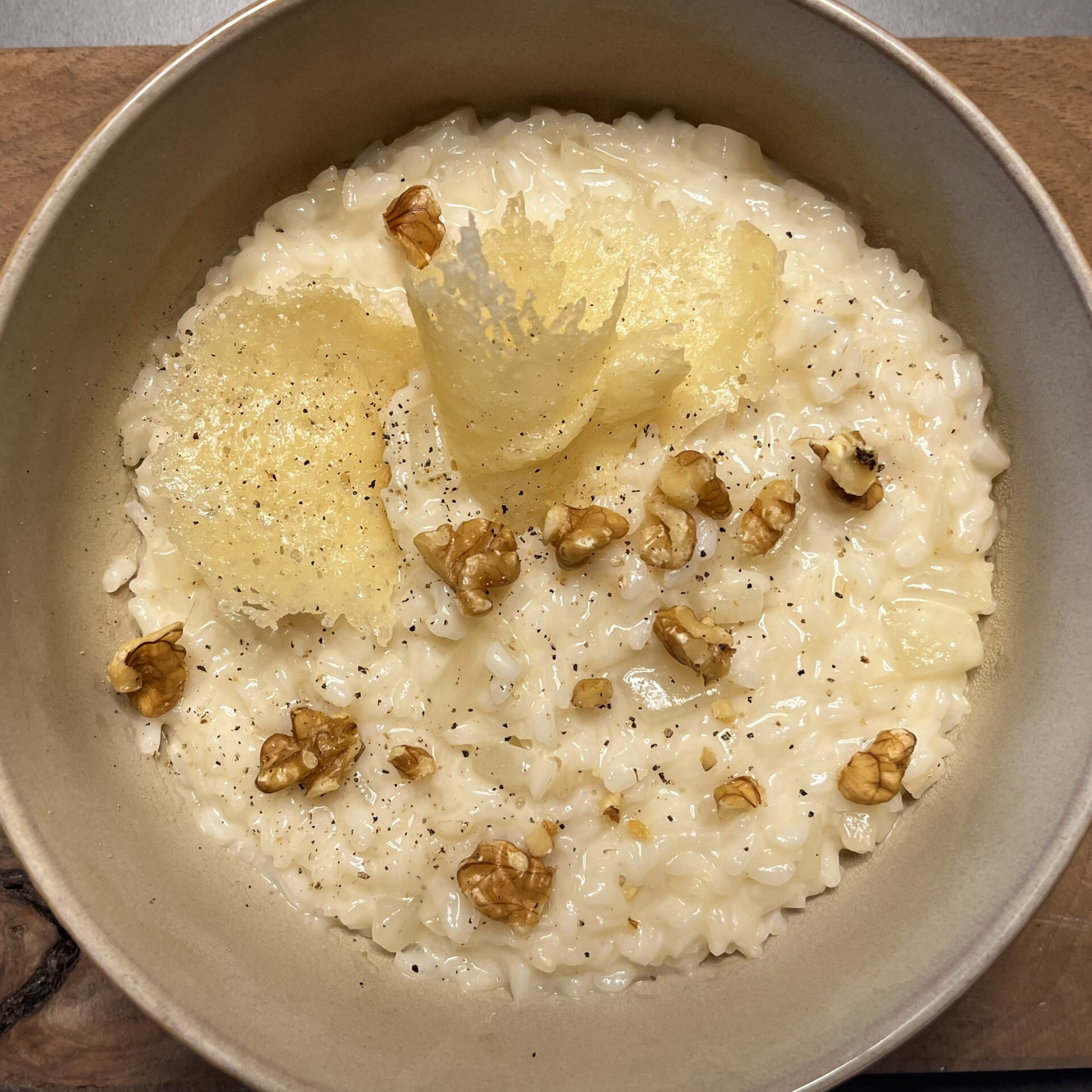 Risotto Taleggio e pere: l’alchimia che sa di casa