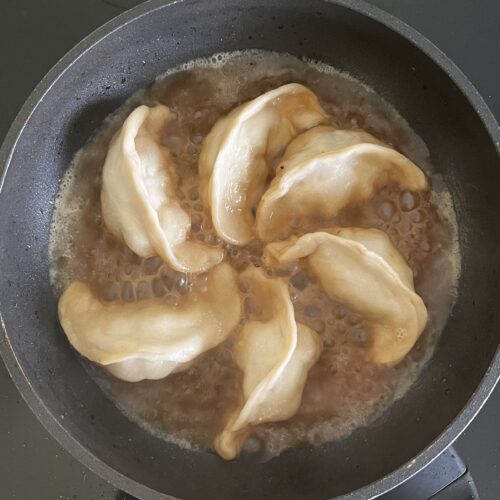 padella gyoza salsa di soia