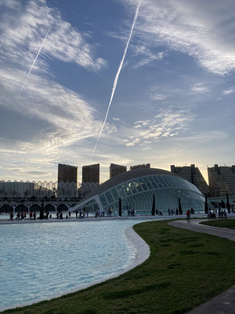 valencia skyline